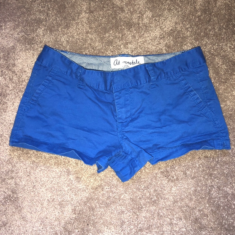 Blue shorts